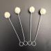 Haveratio Wool Daubers Brush Leather Dye Tool with Metal Handle Leather Dye Dauber Dyeing Applicator for DIY Crafts Project 150mm 10pcs - Buy Online on GoSupps.com