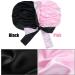 Silk Satin Bonnet Hair Wrap for Sleeping | Extra Large Double Sided Reversible Nightcap | Adjustable Sleep Cap for Long Curly Hair | Black Women Braids Care - Buy Online on GoSupps.com