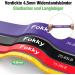 Fokky Fitness Straps Set | 4 Resistance Levels Bands with Door Anchors & Handles | Ideal for Yoga Strength Training & Stretching | Includes Carrying Bag & Instructions - Buy Online on GoSupps.com