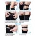 Wisdompro Knee Boot Straps - Adjustable Elastic Belt (1 Pair) with 12 Bonus Adhesive Tape Hook Stickers - Buy Online on GoSupps.com