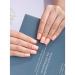Buy Peachy Pink Gel Nail Strips | 22 Long-Lasting Self-Curing Nail Wraps | Easy Application with Prep Pads & Tools - Buy Online on GoSupps.com