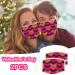 ZQP 2PCS Face Bandana Happy Valentines Day Lettering Card Vector Dust Washable Reusable and Reusable Mouth Warm Windproof Cotton - Buy Online on GoSupps.com