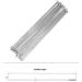 SENQI Bicycle Spokes: 80mm-297mm Stainless Steel with Copper Cap - 36pcs Silver, 260mm - Buy Online on GoSupps.com