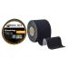 WOD ST-CKT Strong Kinesiology Tape Black Uncut - (Pack of 2) Water Resistant Highly Elastic Hypoallergenic Kinesiology Sports & Physio Sports Tape for Muscle Joint Tendon and Ligament Support.