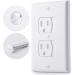 Bates- Self Closing Outlet Covers  2 Pack  Sliding Outlet Covers  Outlet Cover  Outlet Covers Baby Proofing  Baby Outlet Cover  Baby Proofing Outlet Cover  Plug Covers for Electrical Outlets - Buy Online on GoSupps.com