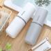 Meiyijia Travel Water Cup Set & Toothbrush Holder - Perfect for Camping & Business Trips - White - Buy Online on GoSupps.com