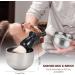 Men's 8-in-1 Beard Care Shaving Kit with Sandalwood Cream, Razor, Brush, Bowl, Soap, Apron & Aftershave - Perfect Men's Gift Set - Buy Online on GoSupps.com