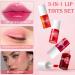 Shop Korean Lip Tint Stain Set - Waterproof Long Lasting & Plumping - 4 Fruit Flavors for Lips & Cheeks - Buy Online on GoSupps.com