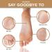 Hicream Coconut Foot Peel Mask - 2 Pairs for Cracked Heels & Dead Skin Removal - Buy Online on GoSupps.com