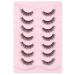 Natural Mink Eyelashes - Wispy False Lashes for a Natural Look | KD01 Cat Eye Lashes - Buy Online on GoSupps.com