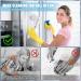 All Purpose Electric Cleaner with 5 Changing Heads E-Spin Scrubber USB Charging 360 Vibration Cleaning Scrubber Kitchen Dishwashing Pan Artifact - Buy Online on GoSupps.com
