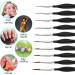 10 PCS Miniature Paint Brushes Kit - Fine Detail Painting Brush Set for Watercolor, Oil, Acrylic, Nail, Line Drawing - Micro Professional Tiny Paints Brushes for Scale Models - PSISO - Buy Online on GoSupps.com