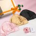 Kenllas 22-Momme 100% Mulberry-Silk Bonnet | Natural Pure Silk Sleep Cap for Women | Curly Hair Care Cover (Pink - Double Layer) - Buy Online on GoSupps.com