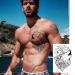 Large Wolf Temporary Tattoos - 10 Sheets | Waterproof Fake Tattoo Stickers for Men Women | Cool 3D Wolf Designs for Arm - Buy Online on GoSupps.com