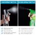 Uraqt 300ml Hair Spray Bottle - Black & Transparent | Professional Salon Water Spray for Hairdressers - Buy Online on GoSupps.com