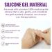 Silicone Scar Sheets Roll 1.6 x 60 - Waterproof Reusable Silicone Strips for C-Section Surgery, Burns, Injuries, Acne, Stretch Marks - Breathable Scar Tape for Skin Patch Away - Buy Online on GoSupps.com
