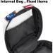 Buy Stylish Menstruation Pad Bag with Zipper - American Flag Donut Design | Women s Napkin & Tampons Collection Bag - Buy Online on GoSupps.com