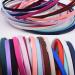 18-Piece Satin Hair Bands Gentle Touch Headbands for Women & Girls 1cm DIY Hair Accessories in 18 Colors - Buy Online on GoSupps.com