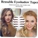 Didiseaon 40 Pairs Eyeshadow Stickers Holographic Eyeliner Stickers Invisible Tape Glitter Glue Painted Tool - Buy Online on GoSupps.com