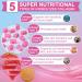 Multi Collagen Peptides Gummies Type I II III V X - Hydrolyzed Collagen Peptides with Biotin Hyaluronic Acid Supports Healthy Skin Strong Nails & Thick Hair 60 Count 1 Pack Strawberry 60 Count (Pack of 1) - Buy Online on GoSupps.com