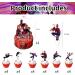 25Pcs Birthday Decorations Party Cake Cupcake Toppers for Black Party Supplies - Buy Online on GoSupps.com