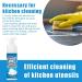 All-Purpose Cleaning Bubble Spray Magic Degreasing Cleaning Spray Kitchen Multipurpose Foam Grease Cleaner Spray Rinse-Free Cleaning Spray for Hood Pots Grill Sink - Buy Online on GoSupps.com