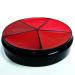 Pure Ziva  5 Shades of Red Lipstick Carousel Palette  Paraben Free  No Animal Testing & Cruelty Free