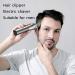 Beifenl Hair Clipper Professional Hair Trimmer Rechargeable Men's Cordless Haircut Adjustable Ceramic Blade Clipper Silver - Buy Online on GoSupps.com