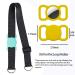 Buy PKQtop Protective Cover for Apple Airtag - Silicone Case for Dog Collars & School Bags - Anti-Lost Locator in Yellow - Buy Online on GoSupps.com