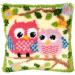 Beyond Your Thoughts Latch Hook Kits Shaggy Craft for DIY Throw Pillow Cover Sofa Cushion Cover Christmas Gift Owl/Dog/Cat/Bear/Bird with Pattern Printed 16X16 inch BZ644 Yellow