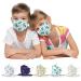 Amdole 50 pieces children mouth protection with motif disposal mask_ protection fish form mask scenes young girls 4-layer mouth protection 3D breathable mouth and nose protection odorless mouth-cloth bandana #04 unit size