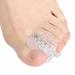 Clear Gel Toe Separators & Straightener for Crooked Toes - Hallux Valgus Corrector & Callous Remover - One Size Fits All - Buy Online on GoSupps.com