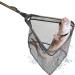YVLEEN Folding Fishing Net - Aluminum Telescopic Pole Handle, Nylon Mesh - 16 Hoop Size - Gold - Buy Online on GoSupps.com
