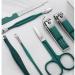 7-Piece Portable Nail Enhancement Set Color Nail Clipper Set Personal Care Tool (Color : Dark Green) - Buy Online on GoSupps.com
