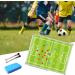 AutSport Magnetic Dry Erase Coaching Board 24x18 - Double-Sided Tactics Board for Soccer - Great for Drills, Strategy, and Training - Aluminum Framed (Silver) - Buy Online on GoSupps.com