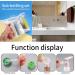 Yibaijia 12 Pcs Travel Bottles Set 60 ML Travel Bottles & Containers Empty Refillable Squeeze Bottles Containers Squeezable Travel Size Bottles Set for Travel Toiletries Shampoo Conditioner - Buy Online on GoSupps.com