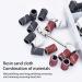 Wisebom 75 Piece Sanding Sleeve Set Accessories Sanding Caps 80/120/180GRIT Sanding Sleeves for Manicure Nail Design Pedicure Nail Art for Precise Sanding and Polishing - Buy Online on GoSupps.com
