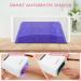 78W Rechargeable UV LED Nail Lamp - Cordless Quick Dry Gel Nail Dryer with 4 Timer Settings & Auto Sensor - Professional Nail Light for Salon & Home (White - Buy Online on GoSupps.com