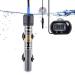 FREESEA 25/50/100/300 Watt Aquarium Fish Tank Heater with Aquarium Submersible Thermometer for Betta Turtle Aquarium 25Watt