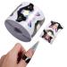 100pcs Round Tips Design Hard Short Nail Art Forms Sticker Nail Forms Extension Guide Self-adhesive Tips for Acrylic UV Gel Nail Art