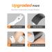 10-Pack Rectangular Snap TENS Unit Replacement Pads | Self-Adhesive 1.8X3.8 TENS Electrode Pads | AVCOO Latex-Free | Compatible with TENS EMS Devices | 3.5mm Button Leads | White - Buy Online on GoSupps.com