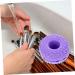 minkissy Cleanser Makeup Brush Makeup Cleaner for Brush Cleaner Mat Makeup Sponge Cleaners Cosmetic Brush Cleaner Silica Gel Make up Purple Blindfold 8.3x8.3cm Purple - Buy Online on GoSupps.com
