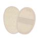 Natural Loofah Sponge Exfoliating Body Scrubber Exfoliating Loofah Sponge 2 Pcs Natural Loofah Shower Shower Body Exfoliator Scrubbing Pads Loofah Back Brush for Women and Men Shower