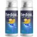 Fledox Lot de 2 cr mes 200 ml (2 x 100 ml)