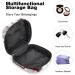 Buy Women's London Night Portable Period Kit Bag with Storage Pockets - Stylish & Functional Feminine Product Holder - Buy Online on GoSupps.com
