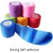 Transun Moo Self Adhesive Bandage Wrap - 6 Pack 3x5 Yards - Breathable Cohesive Vet Wrap for Pets - Elastic Self-Adherent Tape - Buy Online on GoSupps.com