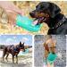 Emwel 550ml Dog Water Bottle - Portable Pet Drinking Dispenser for Travel Hiking Camping | Blue - Buy Online on GoSupps.com