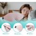 Sleep Eye Mask for Men & Women - 3D Zero Eye Pressure 100% Light Blocking Soft Travel Shade - Pink - Buy Online on GoSupps.com