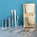Nail Clipper Set 16-Piece Nail Clippers Set Stainless Steel Nail Clippers Pedicure Kit Nail File Nail Clippers Manicure Beauty Kit with Portable Fashion Bag (Gold) Nail Clipper Kit - Buy Online on GoSupps.com
