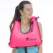 SOLY Inflatable Snorkel Vest Adult, Snorkeling Vest Adjustable Light Snorkeling Jackets for Diving Low Impact Water Sports Safety(Pinke Kid)
